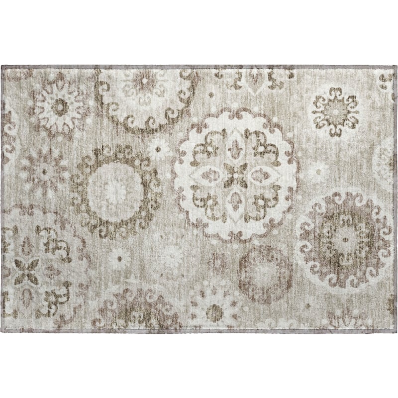Premium Washable Super Soft Boho Suzani Mayfield Rug
