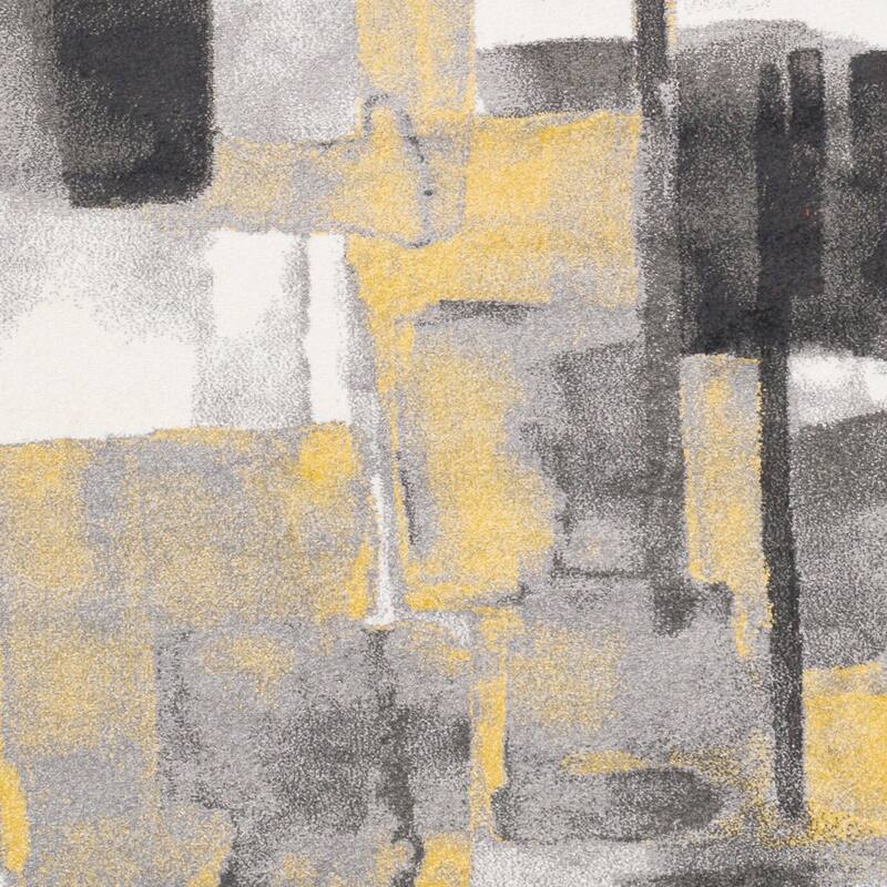 Ryan Modern Squares Abstract Area Rug