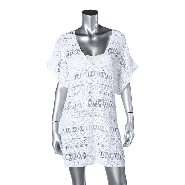 short sleeve swim cover up
