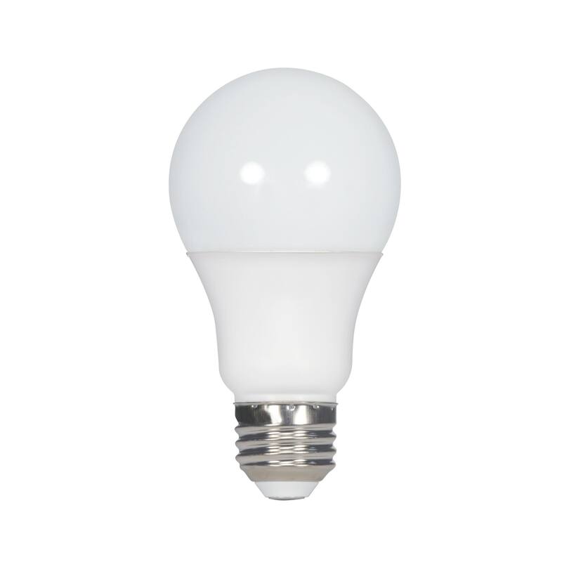 5.5 Watt A19 LED 3000K Medium Base 220 degree Beam Angle 120 Volts - White