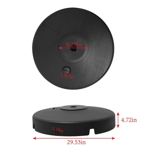 100-pound Patio Offset Umbrella Base, Water & Sand Filled Cantilever Weights, Heavy Duty Round Umbrella Stand - Bed Bath & Beyond - 33020552 100-pound Patio Offset Umbrella Base, Water & Sand Filled Cantilever Weights, Heavy Duty Round Umbrella Stand - Bed Bath & Beyond - 33020552