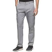 calvin klein monument 30x30 cargo stretch slim pants tech gray