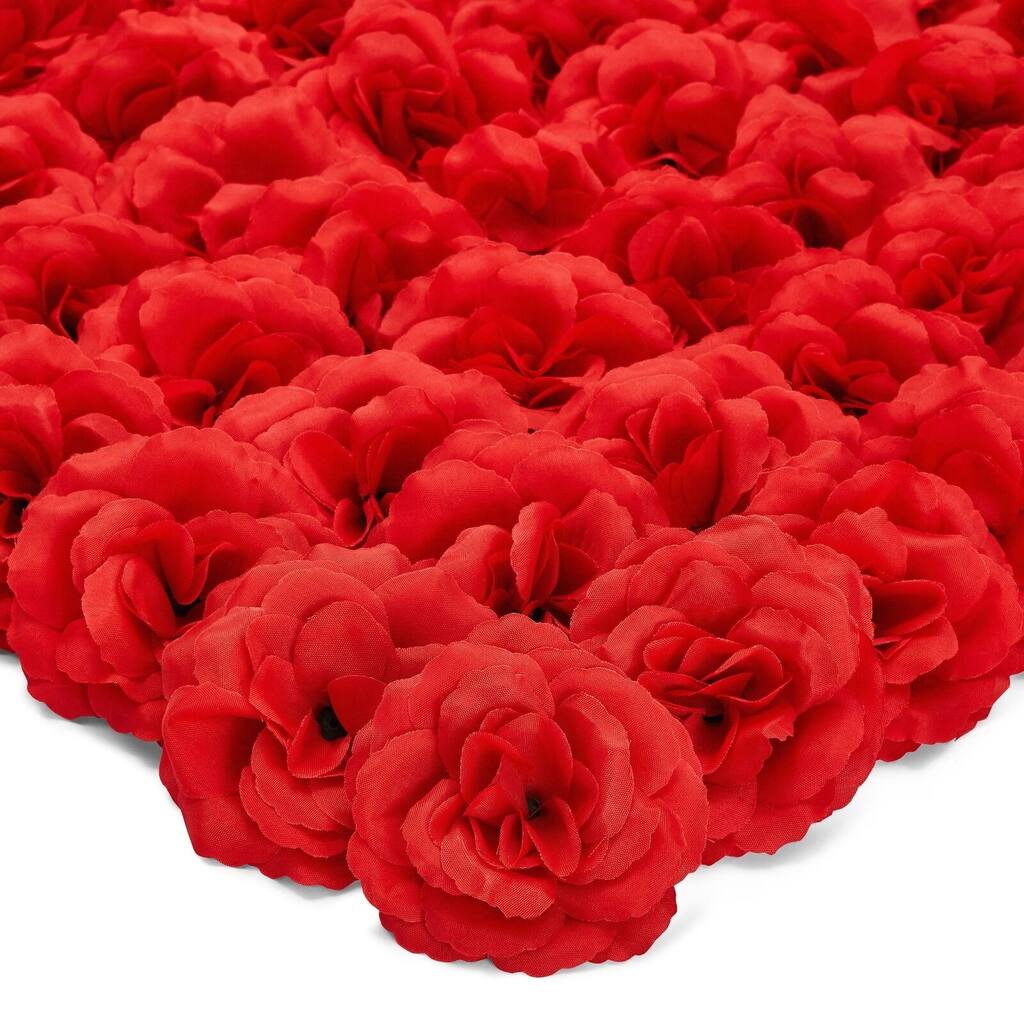 50 Pack Red Roses Artificial Flowers Bulk