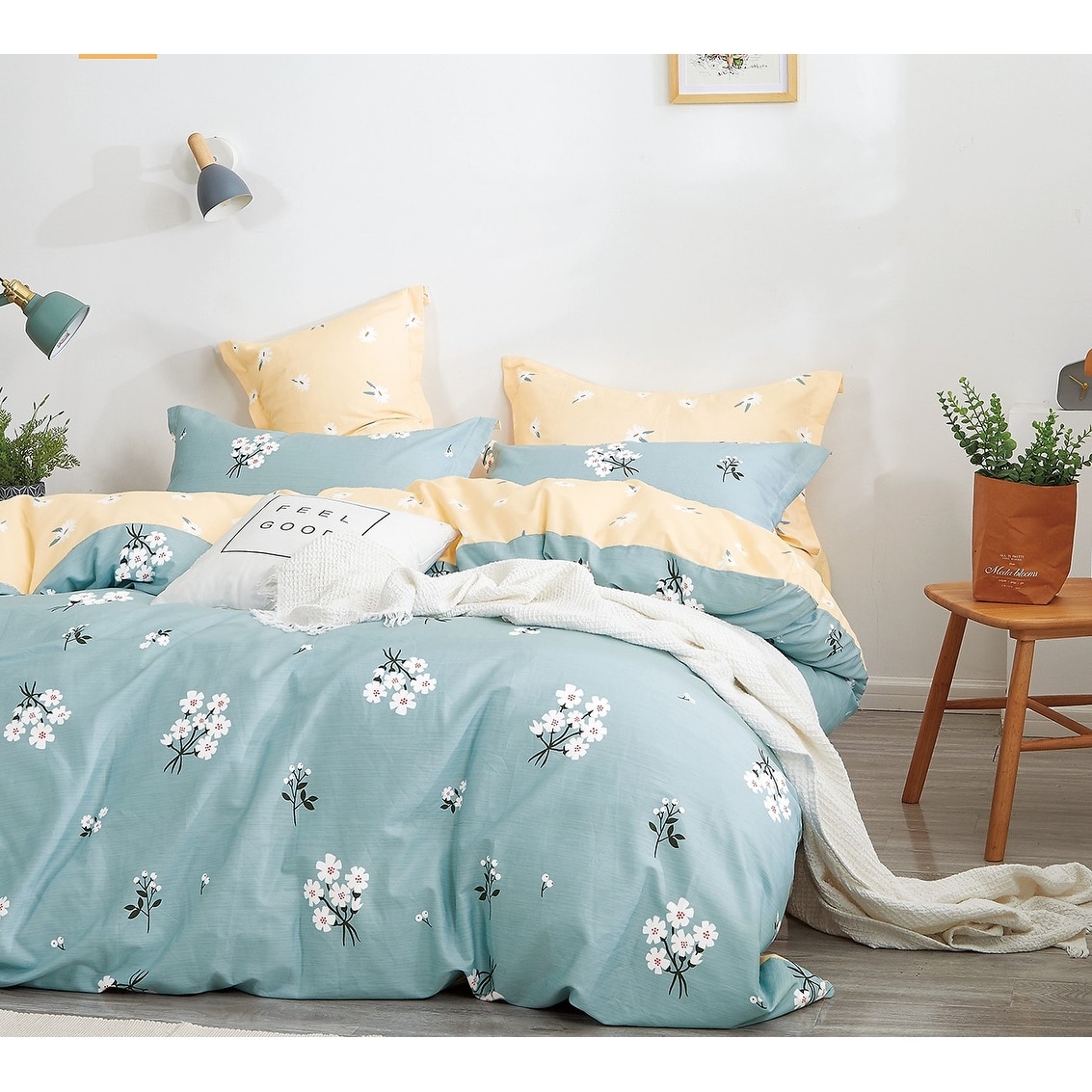 Atool Cotton Beddings Blue