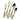 Mikasa 18.10 Gold Plated Lilah 20 Pc Flatware Set