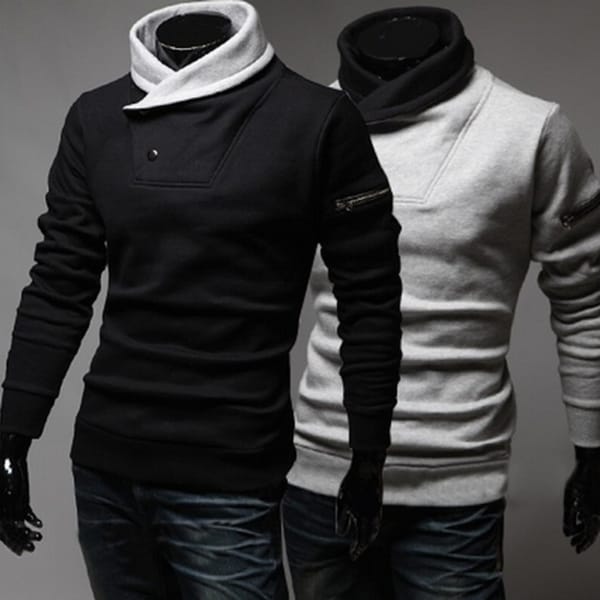 Turtleneck vest mens clearance