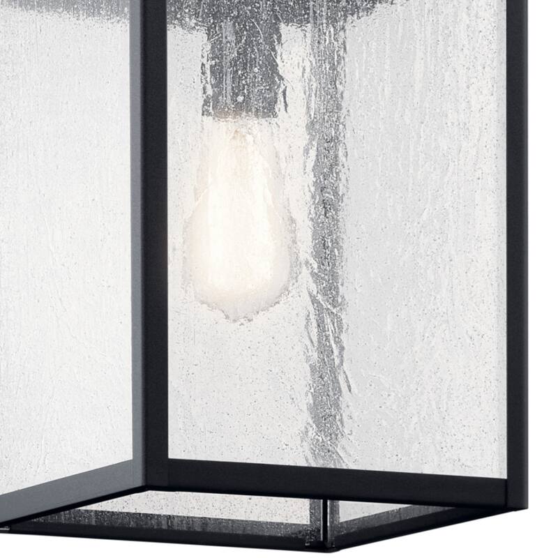 Kichler Lighting Lahden 21.75 in. 1-Light Textured Black Outdoor Wall Sconce