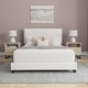 preview thumbnail 18 of 68, Gayle Nailhead Trim Faux Leather Upholstered Bed, by Hillsdale