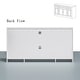 preview thumbnail 47 of 48, Large Entertainment Center Bookshelves 57x38 inch Hutch Space for TV