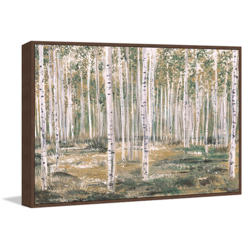 Lost in the Trees Floater Framed Print on Canvas
