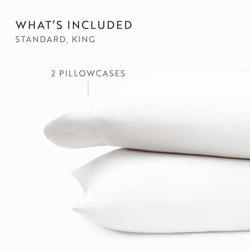 Becky Cameron Soft 100% Rayon from Bamboo 2-Piece Pillowcase Set