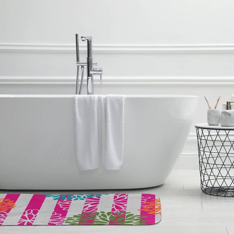 Flower Bursts Bathmat