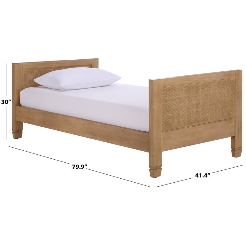 SAFAVIEH Couture Libbie Cane and Wood Daybed