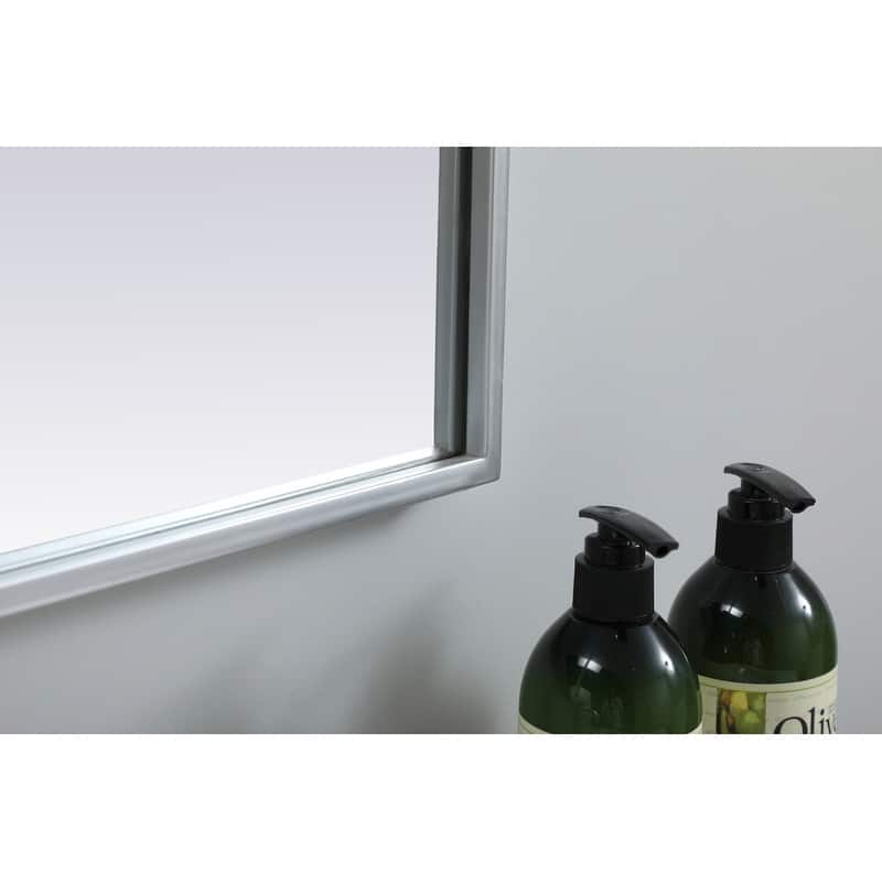 Indigo Home Metal Frame Arch Mirror 22x30 Inch