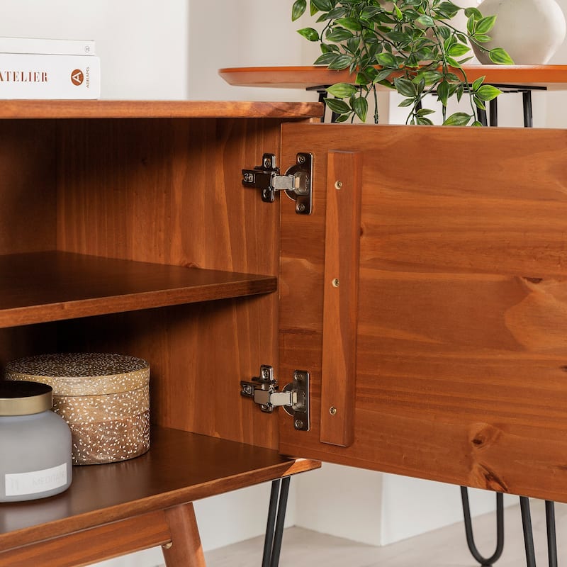 Middlebrook 58-inch Mid-Century Solid Wood TV Stand