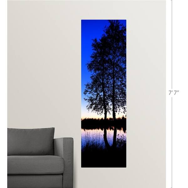 Shop Sunset Trees Multi Overstock 16858116
