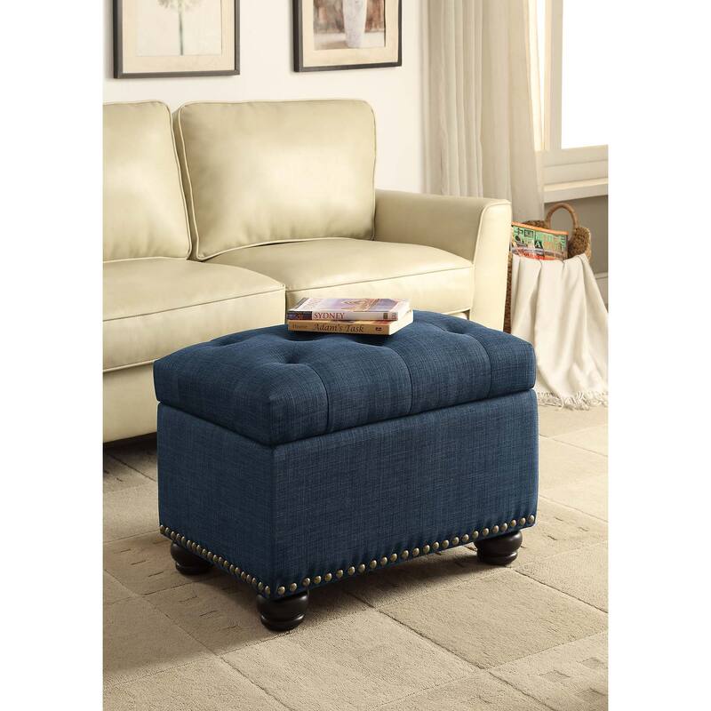Convenience Concepts Designs4Comfort 5th Avenue Storage Ottoman