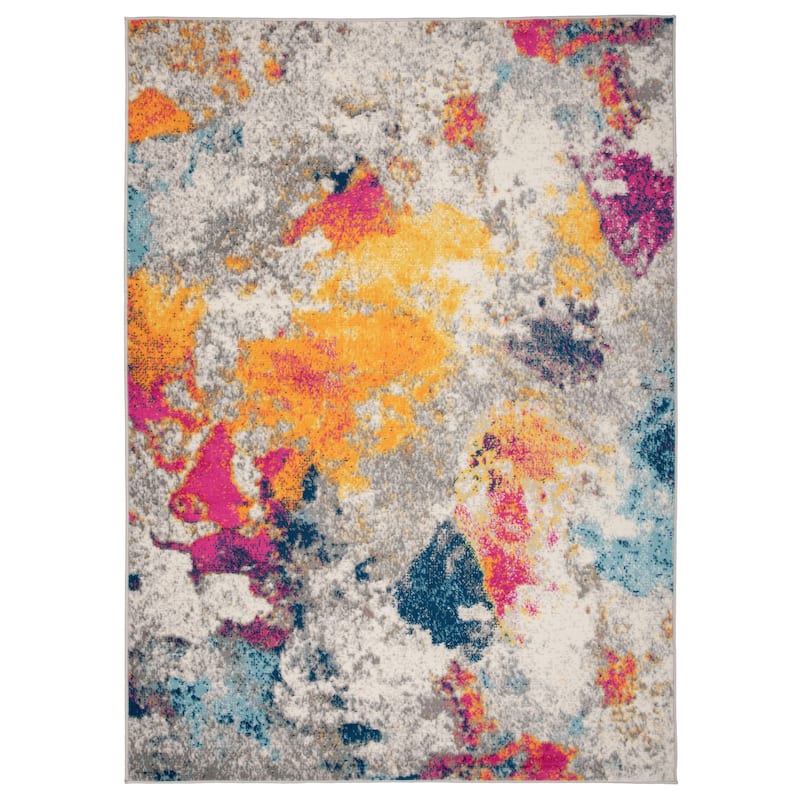 World Rug Gallery Abstract Contemporary Area Rug