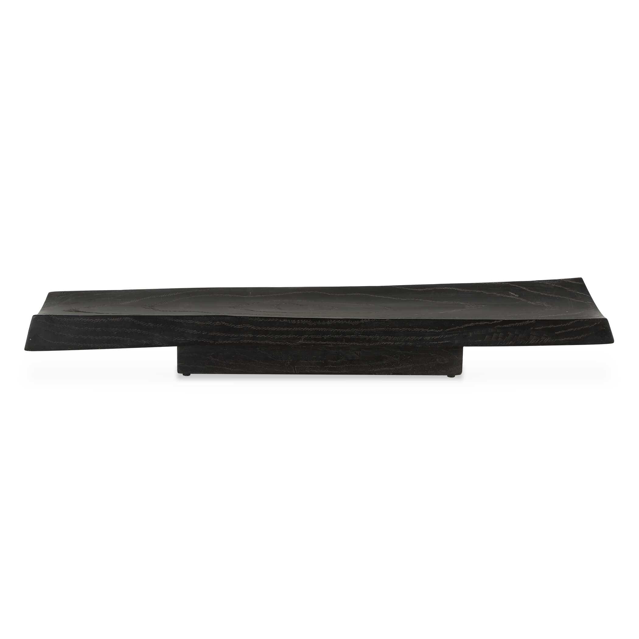Uttermost Ciaran Indoor-Outdoor Wooden Tray - 36.75" W x 5.00" H x 7.00" D