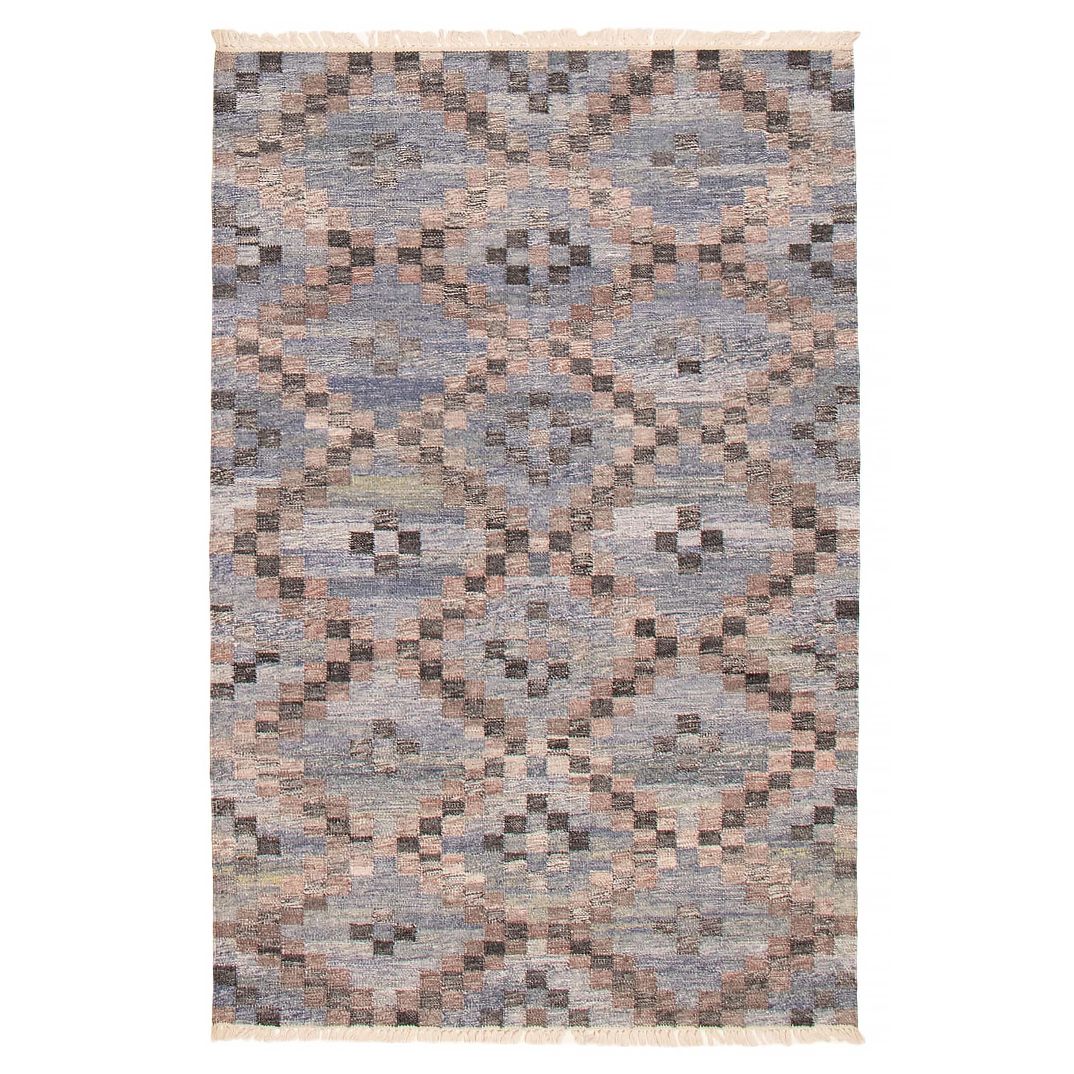 Ankara FW Denim Blue Kilim 5'1" x 8'1" - 5'1 x 8'1