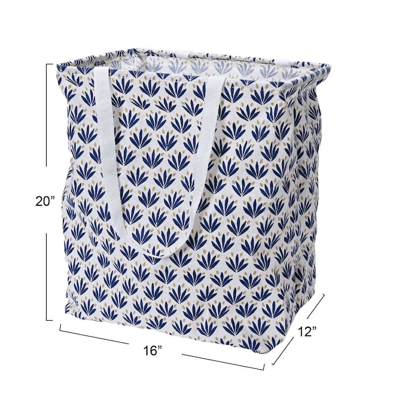Household Essentials Krush Rectangular Laundry Bag with Handles - 15.8"L x 12.2"W x 19.7"H