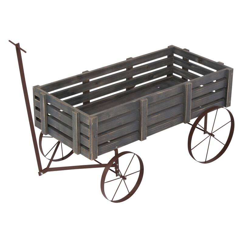 Shine Company Buckboards Garden Wagons Decorative Planter