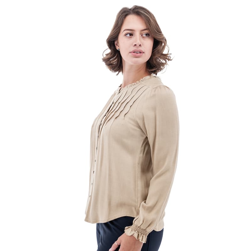 Aventura Women's Isabel Pintuck Top