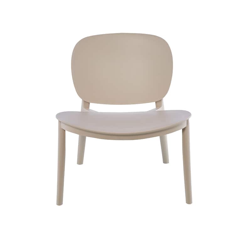 Porthos Home Dani Plastic Dining Chairs Set of 2, Indoors And Outdoors