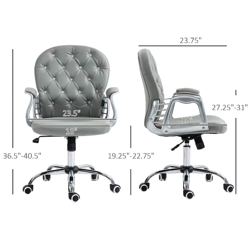 PU Leather Home Office Chair
