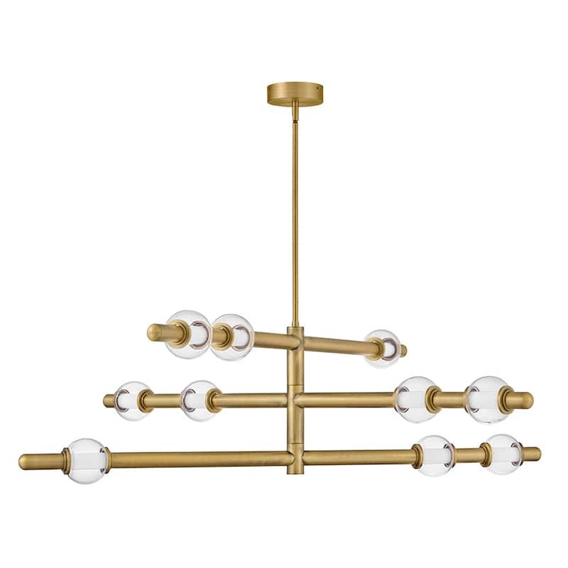 Hinkley Lighting 48336 Saxon 50" Wide LED Abstract Chandelier