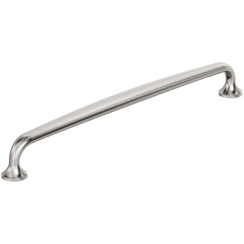 Amerock BP36986 Renown 7-9/16" Center to Center Handle Cabinet Pull - Satin Nickel