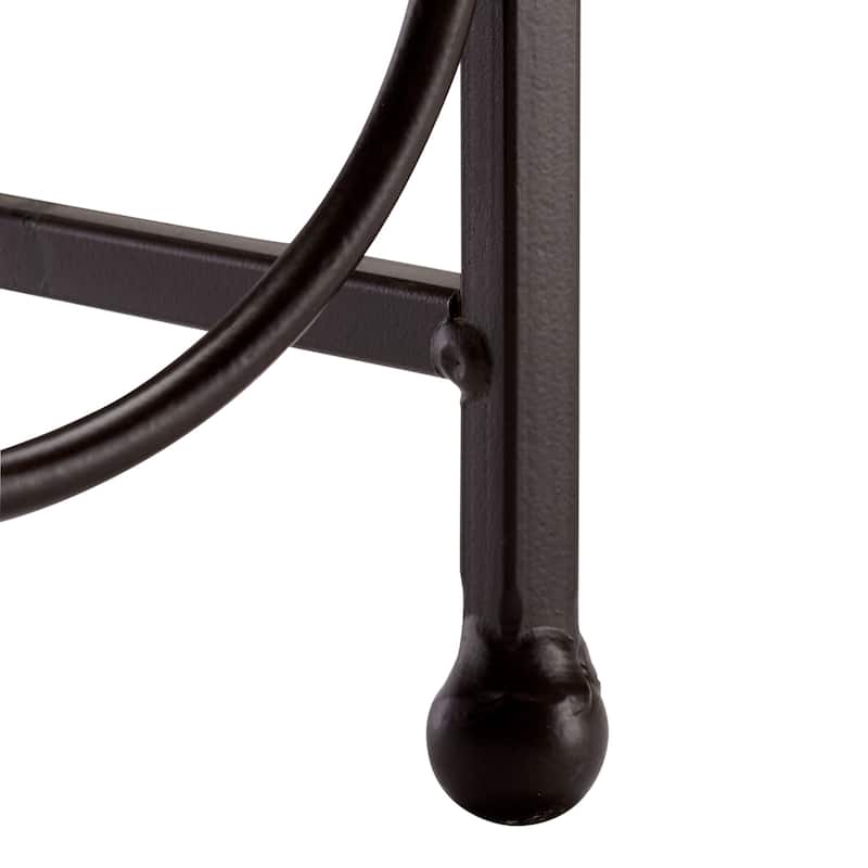 SAFAVIEH Outdoor Living Floyd 4 Wine Bottle Holder - 10"W x 6"D x 14"H