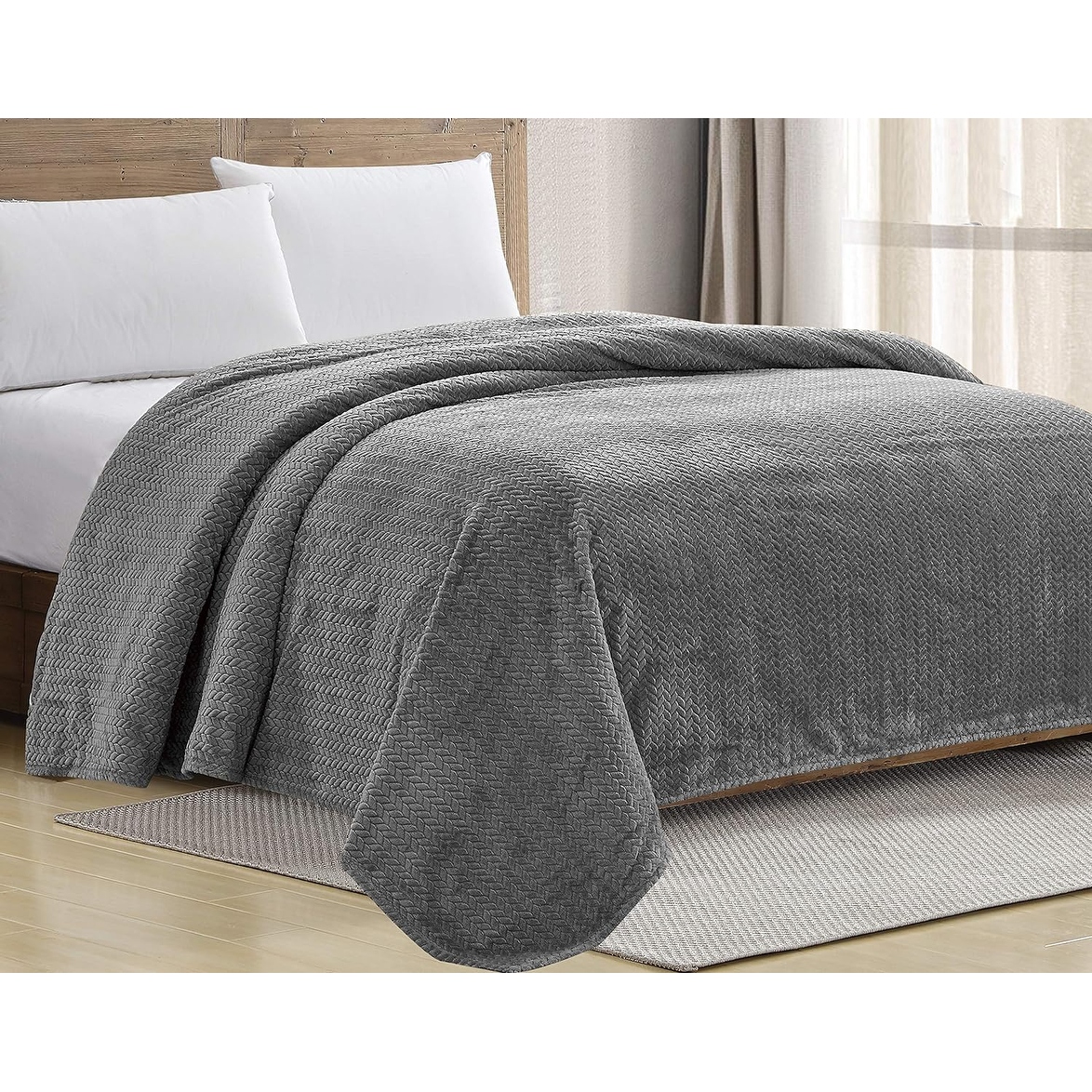100 polyester king size blanket 2025