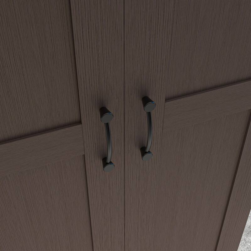 69" Tall Storage Cabinet with Movable Storage Shelves