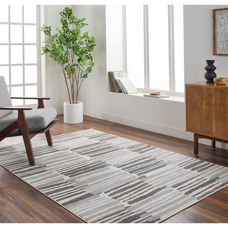 Pisa Global Area Rug - Medium Gray - 7' 10" x 10'