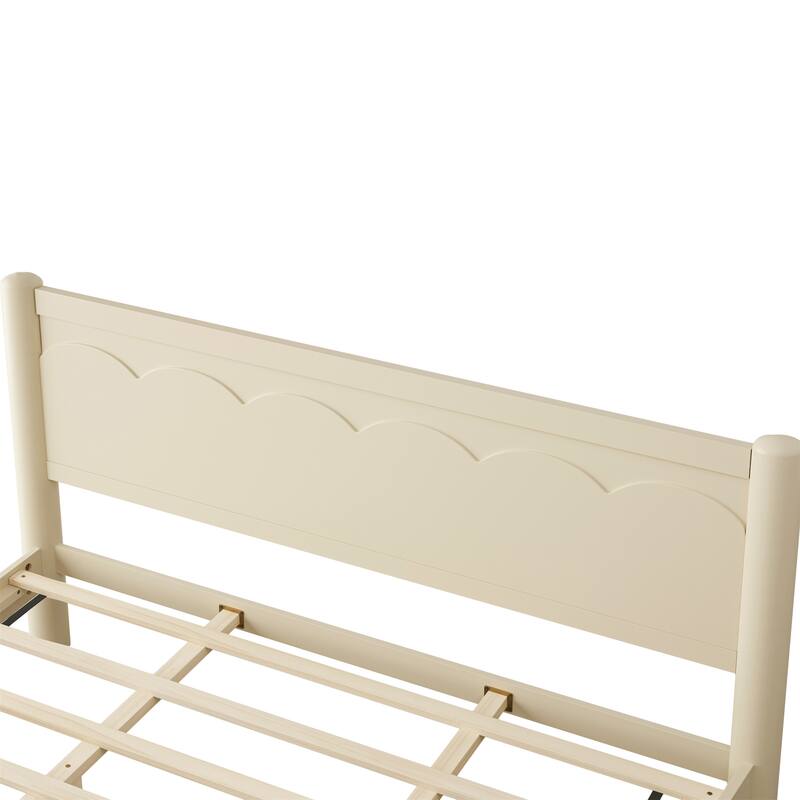 King Size Wood Bed Frame,Wood Platform Bed