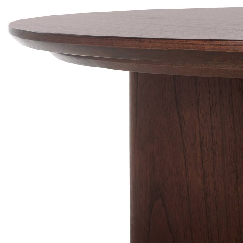 SAFAVIEH Couture Barnard Round Wood Coffee Table - 38"W x 38"D x 15"H