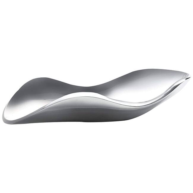 Nambe Bella Alloy Metal Serving Platter - 18-Inch