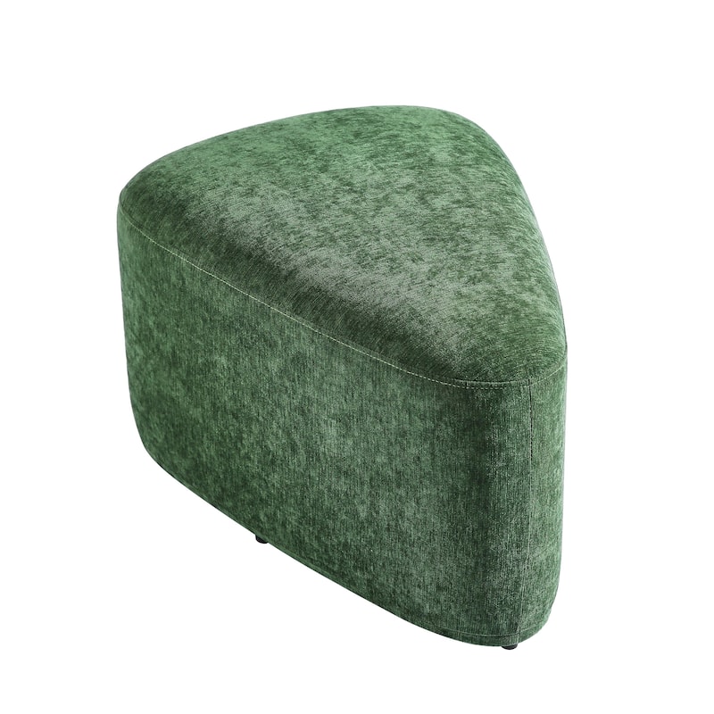 26" Footstools and Ottomans, Modern Fabric Pouf Ottoman