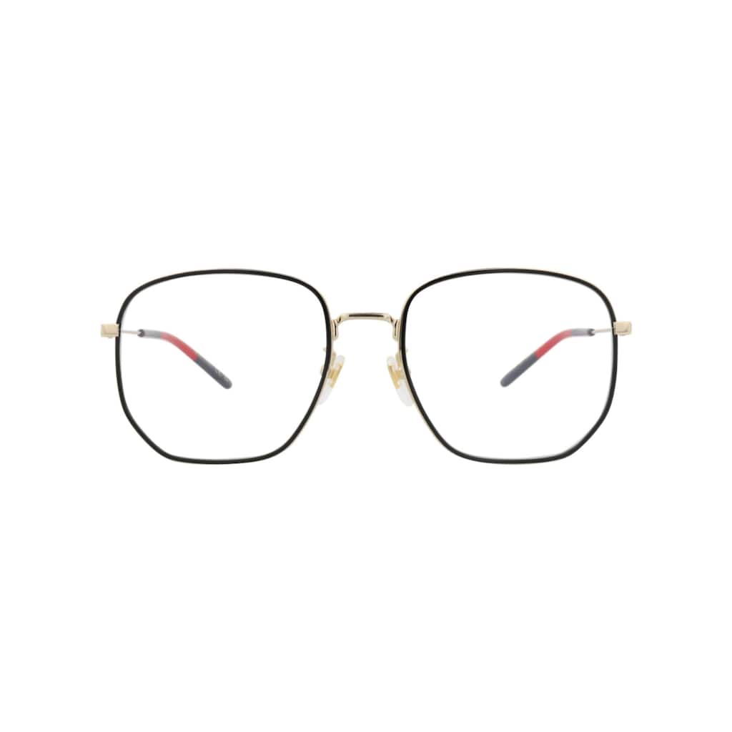 Gucci Square-Frame Metal Optical Frames