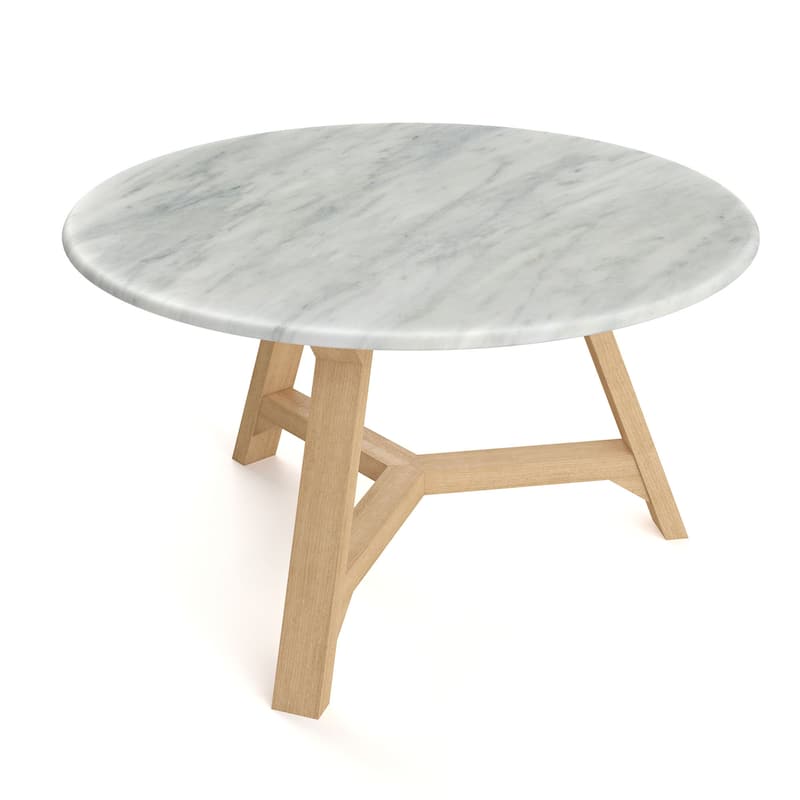 Aubrey Faux Marble Coffee Table