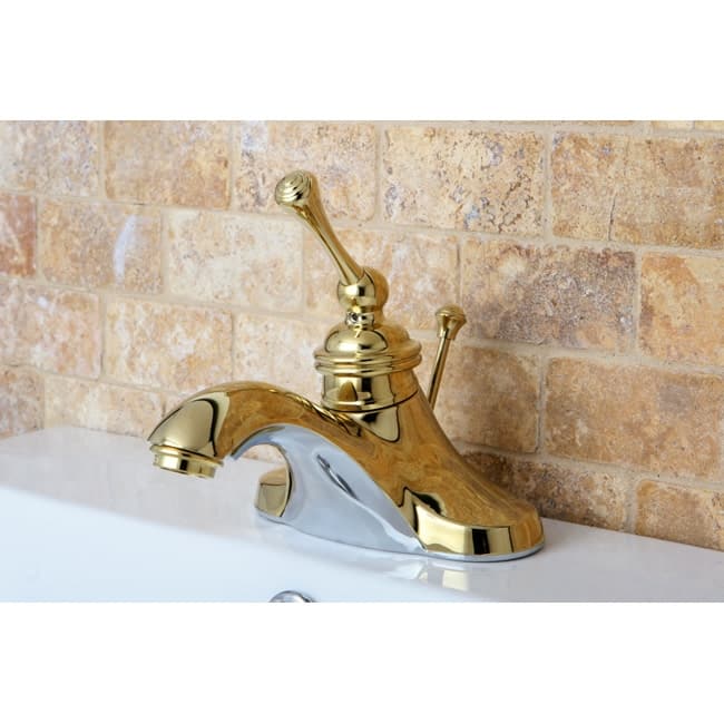 Kingston Brass Vintage Centerset Bathroom Faucet with Pop-Up Drain