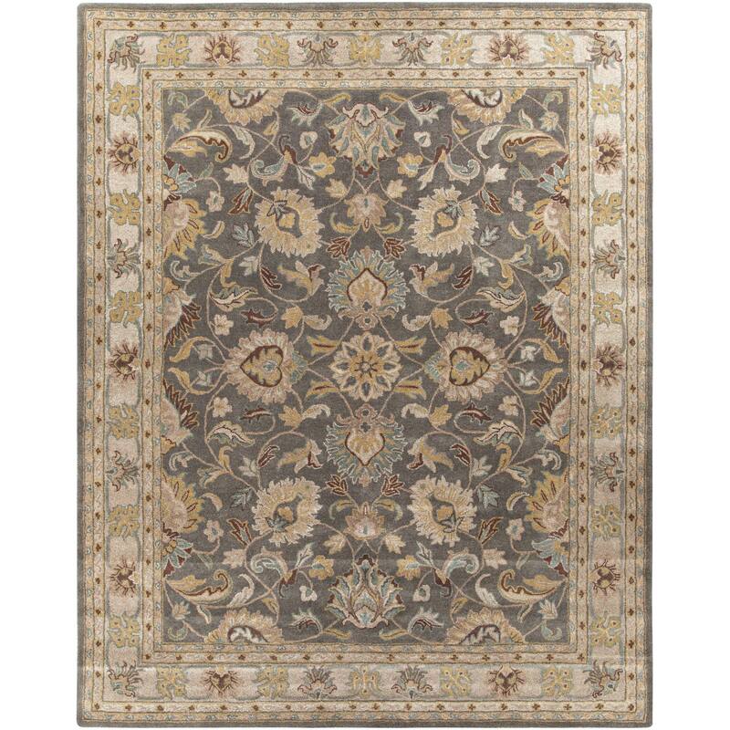 Livabliss Caesar Updated Traditional Border Area Rug.