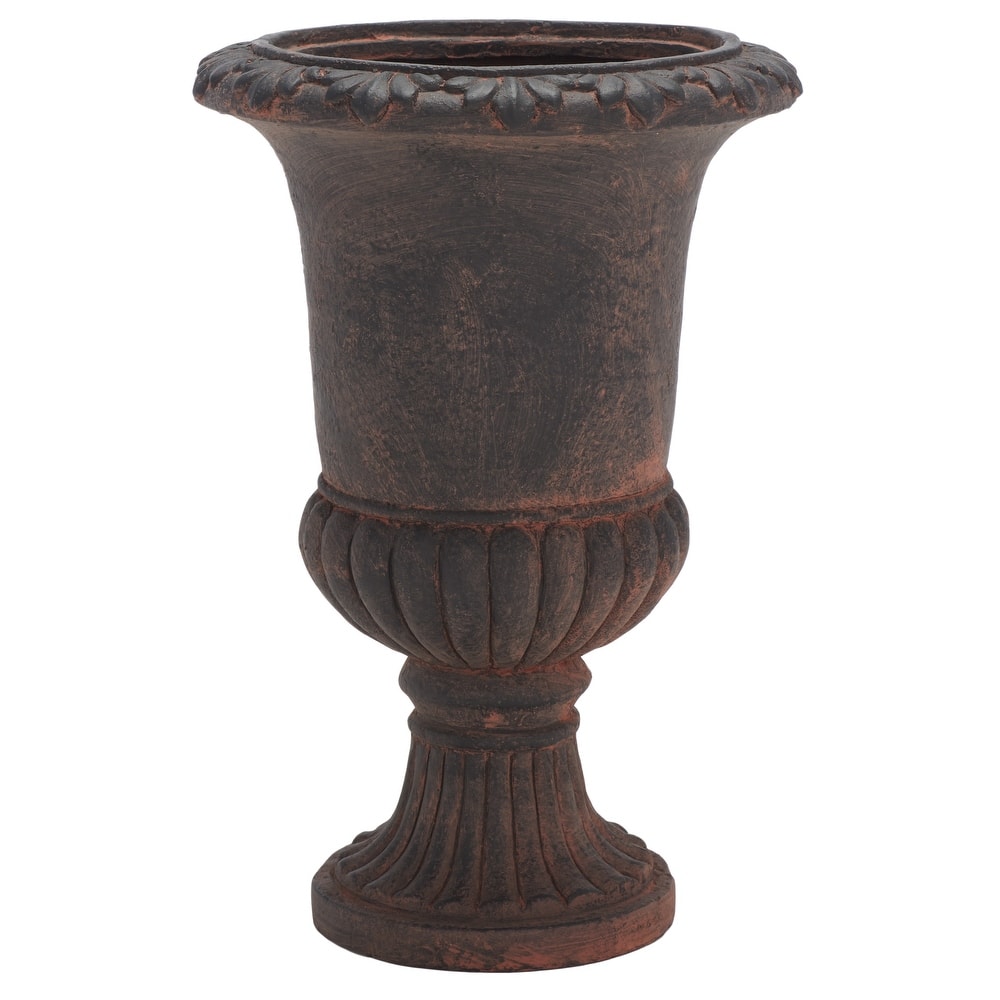 SAFAVIEH Outdoor Fatlina Planter - 14" W x 14" D x 20" H - 14"W x 14"D x 20"H