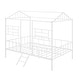 preview thumbnail 5 of 25, Full Size Metal House Bed Frame with Slatted Support