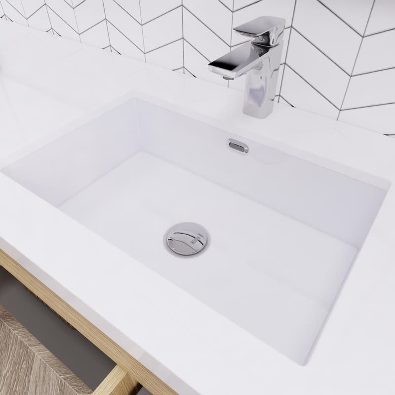 Eliza 60'' Freestanding Vanity Single Sink on the Right