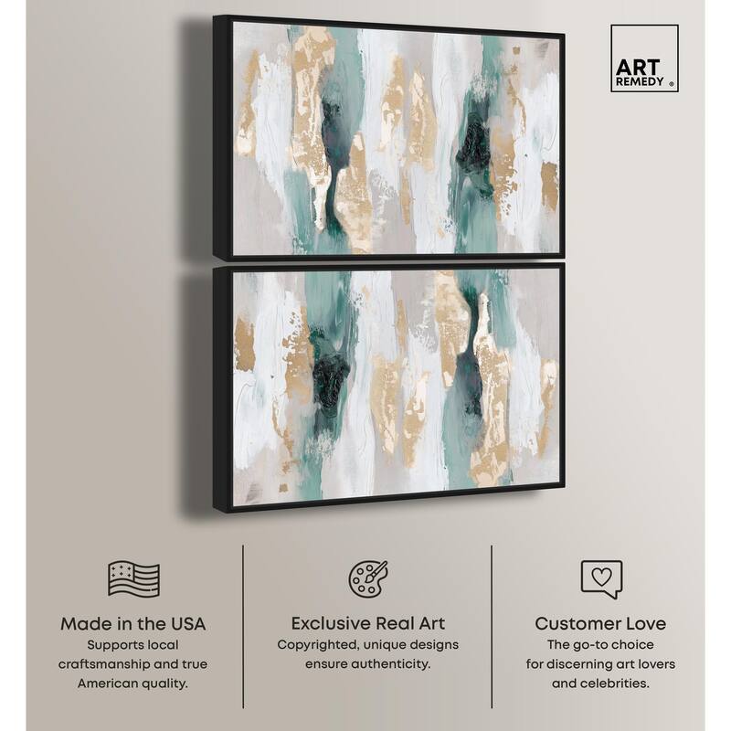 Neon Gaming Set Up Canvas by Art Remedy