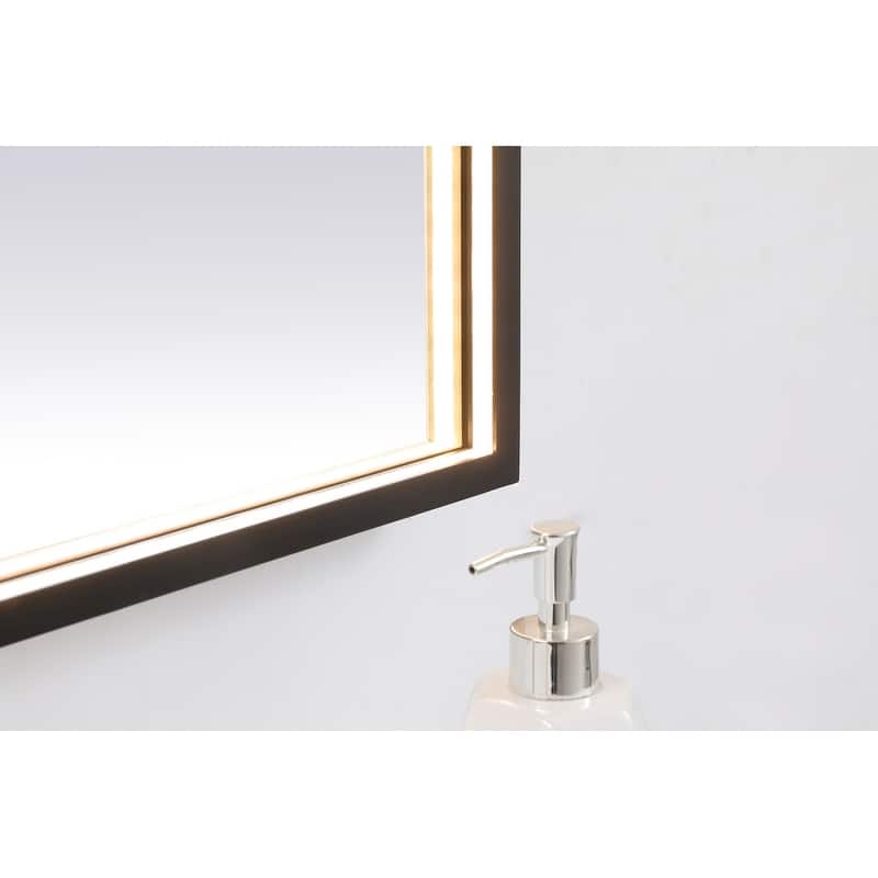 Indigo Home 30x48 inch LED mirror with adjustable color temperature