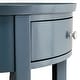 preview thumbnail 40 of 55, Fillmore 1-Drawer Oval Wood Shelf Accent End Table by iNSPIRE Q Modern