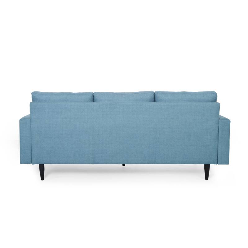 Contemporary Tufted 3-Seater Sofa with Square Arms
